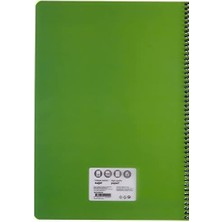 Pp Kapak Bicolor Spiralli 120 Yp Düz