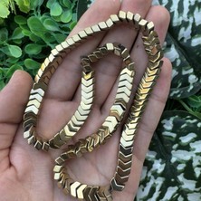 Çavuş Parlak Gold Hematit Taşı 8x4 mm