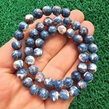 Küre Turkuaz Yağmur Damlası Kuvars Taşı 8 mm