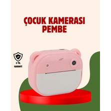 Dinç Store 44 Çocuklar Için Şipşak Yazıcı Kamera 24MP Hd Çift Lensli Termal Baskılı DINÇSTORE-4522