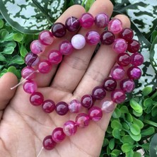 Küre Pembe Akik Taşı 10 mm