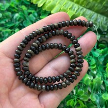 Rondela Gold Obsidyen Taşı 6x4 mm