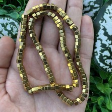Vida Gold Hematit Taşı 6x3 mm