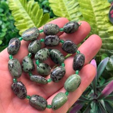 Tambur Oval Anyolit Taşı 10X14 mm