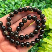 Küre Gold Obsidyen Taşı 10 mm