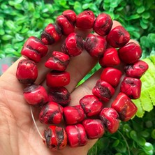 Şekilsiz Silindir Mercan Taşı 16 mm