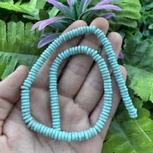 Rondela Turkuaz Taşı 6mm