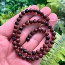Küre Kahverengi Obsidyen Taşı 6 mm