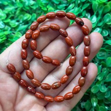 Arpa Kırmızı Jasper Taşı 6x9 mm