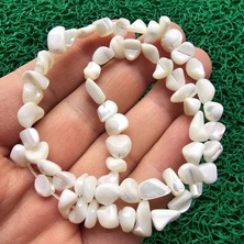 Amorf Beyaz Sedef Taşı 6-7 mm