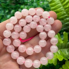 Küre Pembe Kuvars Taşı 10 mm