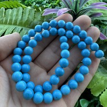 Koyu Küre Turkuaz Taşı 8 mm