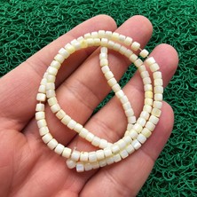 Rondela Limon Sedef Taşı 4 mm