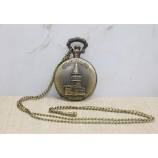 Dinç Store 44 Galata Kulesi Tasarımı Köstekli Saat ALK4383 DINÇSTORE-4522