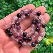 Mor Küre Florit Taşı 8 mm