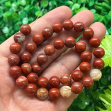 Küre Kırmızı Jasper Taşı 10 mm