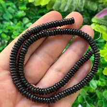 Rondela Gold Obsidyen Taşı 6x2 mm