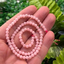 Küre Pembe Kuvars Taşı 4 mm