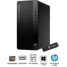 HP Amd Ryzen 5 8500G | 16 GB Ddr5 Ram | 512 GB SSD | Windows 11 Home | Masaüstü Bilgisayar