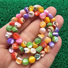 Amorf Mix Kabuk Sedef Taşı 6-7 mm