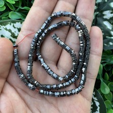 Vida Füme Hematit Taşı 4x1 mm