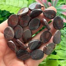 Burma Oval Brecciated jasper Taşı 15X20 mm