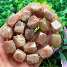 Kesimli Dikdörtgen Güneş Taşı 13X18 mm