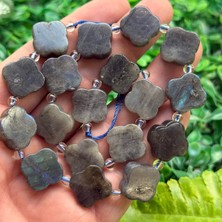 Papatya Labradorit Taşı 17 mm