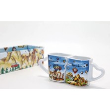 Dinç Store 44 2'li Yöresel Kupa Bardak ALK1546 DINÇSTORE-4522