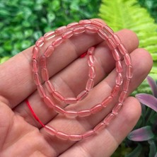 Arpa Gül Kuvars Taşı 4x7 mm