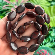 Oval Brecciated jasper Taşı 13X18 mm
