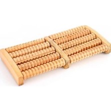Dinç Store 44 12 Silindirli Ahşap Ayak Masaj Aleti MZ-511A DINÇSTORE-4522