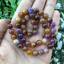 Küre Mor-Turuncu Akik Taşı 8 mm