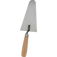 Ahşap Saplı Sıvacı Malası, 24 cm, Paslanmaz Yay Çeliği, Ergonomik Tasarım, Dayanıklı Yapı, Kolay Temizlenebilir, Inşaat Malası