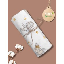 Çok Amaçlı Müslin Örtü & BATTANIYE,%100 Pamuk, 70X100 cm