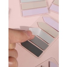 Ezoshop Sticky Notes Şeffaf Renkli Yapışkan Not Kağıtları Film Indeks (Renk 4)