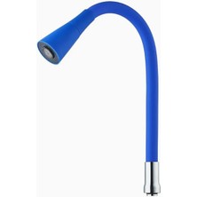 Esnek Silikon Musluk Başlığı – Kıvrılabilir ve Oynar Başlıklı, Beyaz Renkli Musluk Uzatma Aparatı | Mutfak ve Banyo Bataryaları Için Ayarlanabilir Su Yönlendirici 52 cm Lacivert