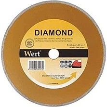 W 2710/125 Seramik/ Tesetere, Turuncu/gri 125MM