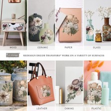 Evening 24″X35″ ile Yeniden Tasarlayarak Dekor Transferi - 3 Sayfaya Kesilmiş