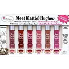 the balm Thebalm Meet Matte Hughes 6'lı Ruj Seti