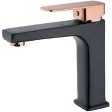 Foma - Mix 3002-BR Falcon Rose Siyah Lavabo Bataryası - 2202BR