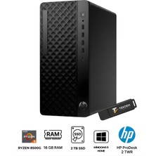 HP Amd Ryzen 5 8500G | 16 GB Ddr5 Ram | 2 Tb SSD | Windows 11 Home | Masaüstü Bilgisayar