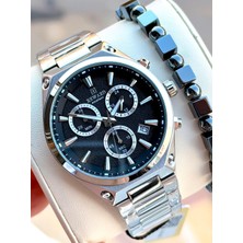 Reward Kronometreli 5 Atm Suya Dayanıklı 2 Yıl Garantili Bileklik Hediyeli Erkek Kol Saati RW449.3