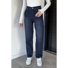 Gülseli Kadın Yüksek Bel Jean Kot Pantolon P-00019431