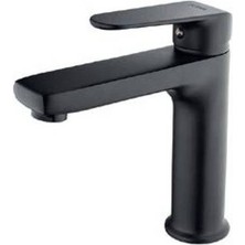 Foma - Mix 3002-B Falcon Mat Siyah Lavabo Bataryası - 3002B