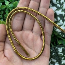 Yılan Gold Hematit Taşı 4x2 mm