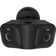 Blink Arc - Eklenti Panoramik Görüş 180 Derece Kapsama Alanı, 2k Çözünürlüklü, Siyah