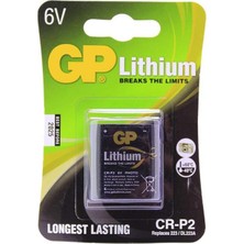 Pazarcan Gp Crp2 6 Volt Fotoğraf Makinesi Pili
