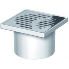 Aco - Easyflow Üst Başlık, 150X150MM Paslanmaz Çelik Izgaralı - 2700.77.11