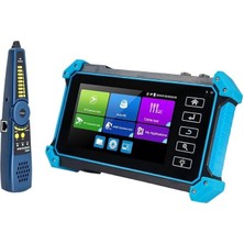 Pegatah 12,7 cm (5 Inç) Dokunmatik Ekran Koaksiyel Hd Cctv Test Cihazı Monitörü 8mp Ahd Tvı Cvı Sdı & 4K Ip Kamera ve Cvbs Kamera Testini Destekler, HDMI VGA Girişi ile Cctv Tester